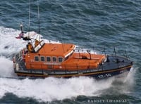 Ramsey RNLI l launched to distress signal