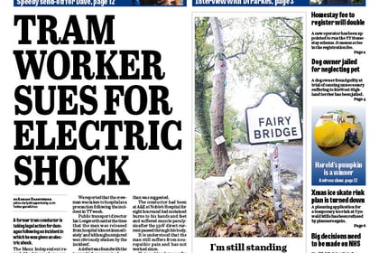 In this week's Manx Independent: injured tram conductor takes legal action