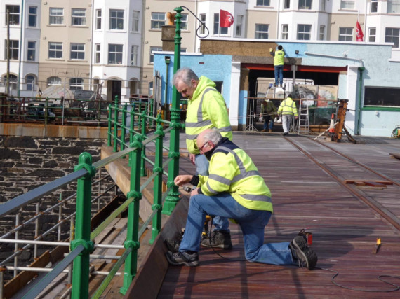 Big day for pier supporters as they can walk onto structure for first ...