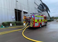 Fire crew stayed overnight after blaze at energy from waste plant