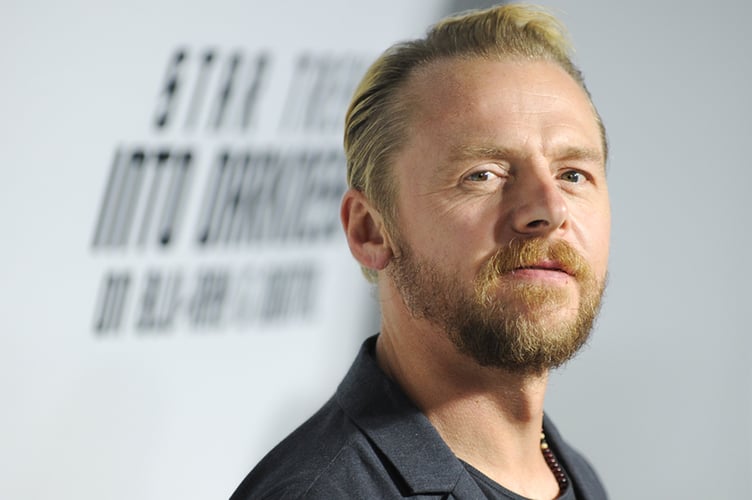 Simon Pegg is set to star in an upcoming film titled ‘Nandor Fodor and the Talking Mongoose'