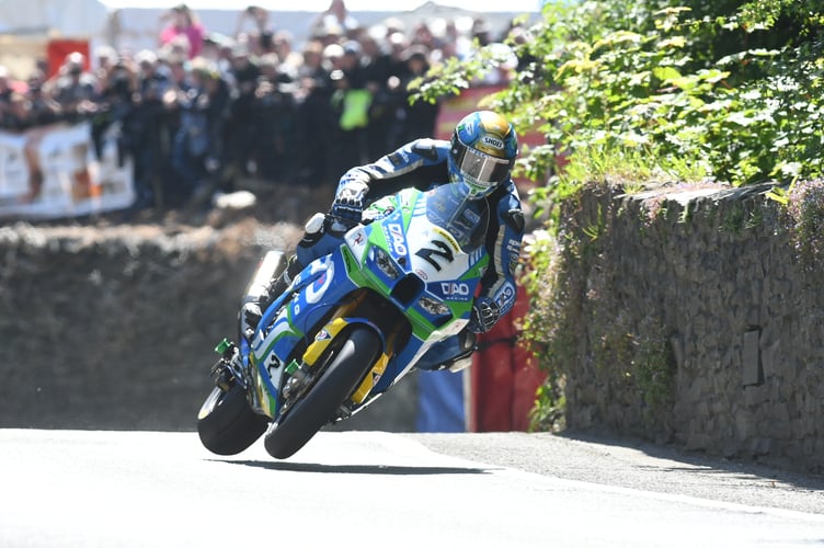 Dean Harrison in Superbike TT