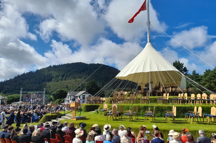 Tynwald Hill on Tynwald Day 2022