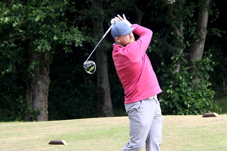 Rob Noon got the better of leading qualifier Connor Cain in Sunday’s final at Peel Golf Club, winning 6 and 4 (Photo: Niall Keenan)