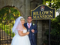 First wedding held in billionaire’s mansion