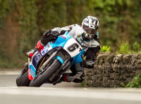 Manx Grand Prix: Michael Dunlop laps at over 125mph