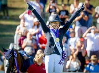 Remarkable world equestrian title for Yasmin Ingham