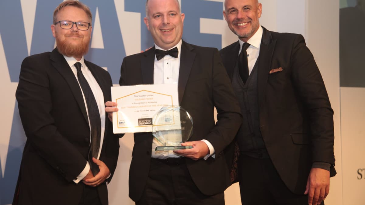 Haldane Fisher wins training award | iomtoday.co.im