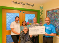 Carl raises money for Central Laa Meanagh