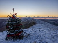 Christmas on the top of North Barrule