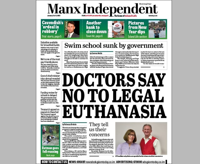 Read all about it! This week's Manx Independent is in shops now