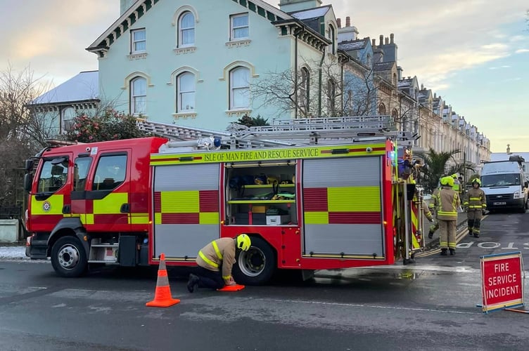 Tumble dryer fire