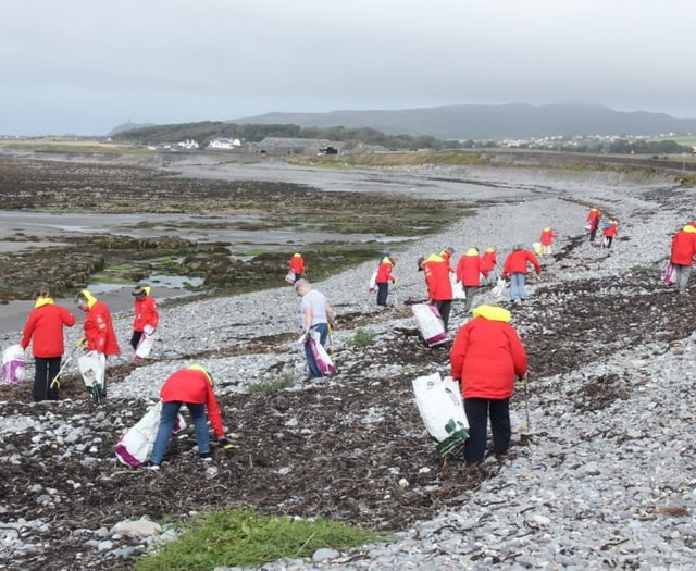 Group’s first litter picking event