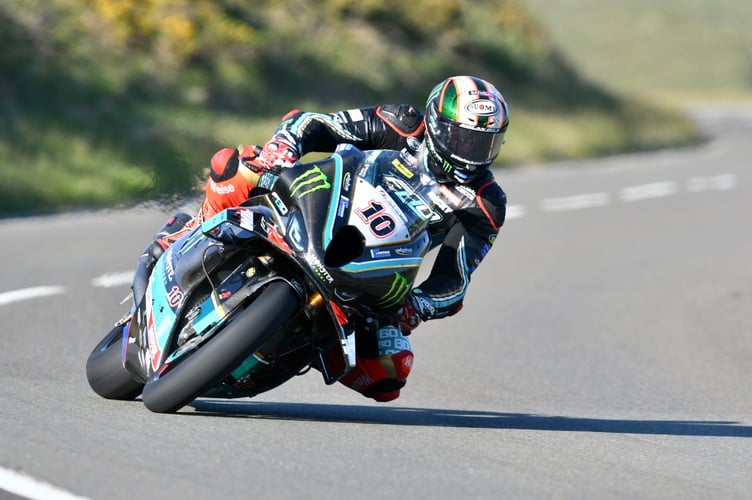 Peter Hickman during Tuesday evening's session