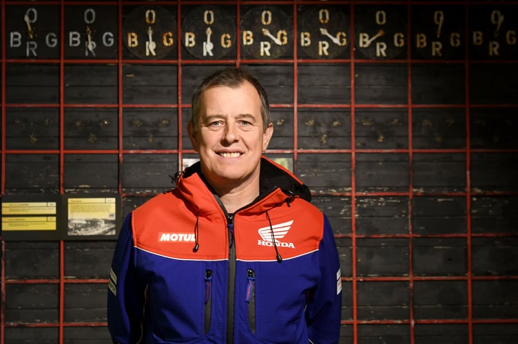 Isle of Man TT Races 2023 launch event at the Manx Museum - John McGuinness