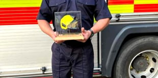 Firefighter of fifteen years service retires