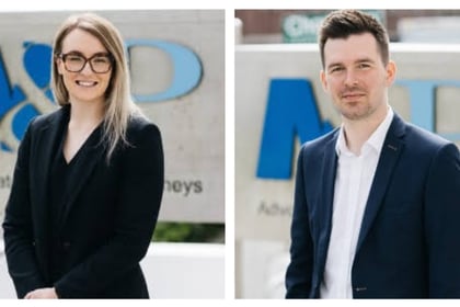 Lorcan and Victoria join M&P Legal