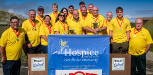 Hospice shoot raises over £3k