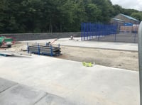 Skate park is nearing completion