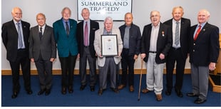 Firefighters who dealt with Summerland tragedy are recognised