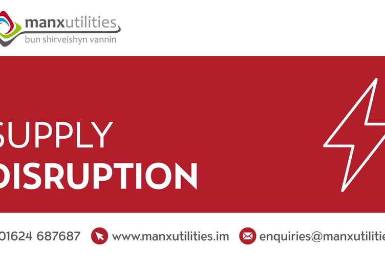 Manx Utilities announce supply disruption