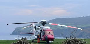 Coastguard helicopter called out to assist diver