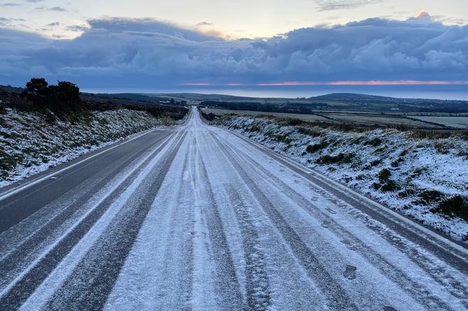 Snow on the Mountain Road