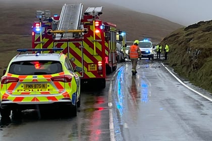 Crash shuts part of key road on the Isle of Man