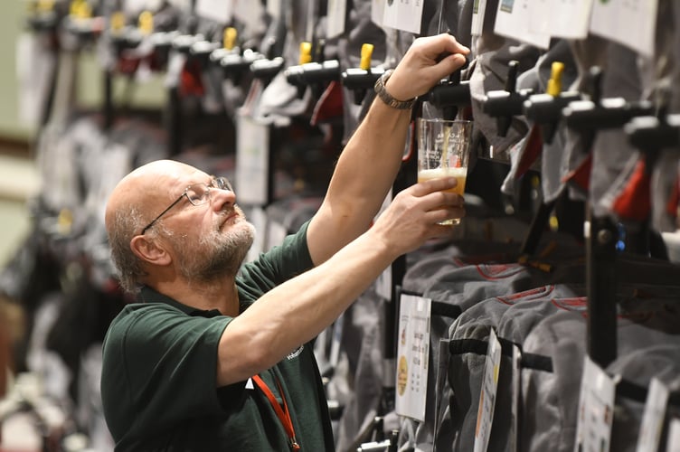 The Isle of Man Beer and Cider Festival has a wide selection of alcoholic beverages