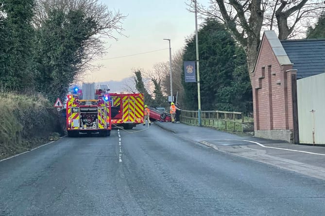 Incident on Old Castletown Road