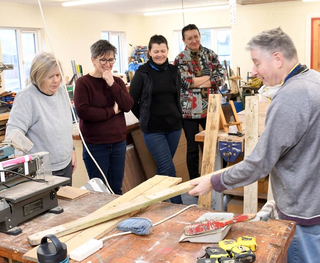 Video shows island's first women's workshop set up to stop loneliness