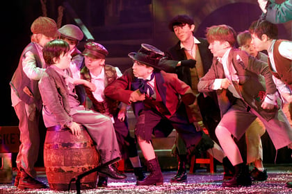 Stunning pictures capture 'terrific' Oliver! cast in action