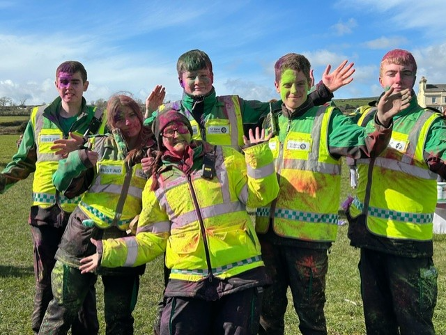 The Holi Festival of Colour in Onchan was attended by more than 140 people