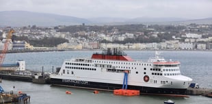 Watch as Steam Packet carry out Manxman safety tests