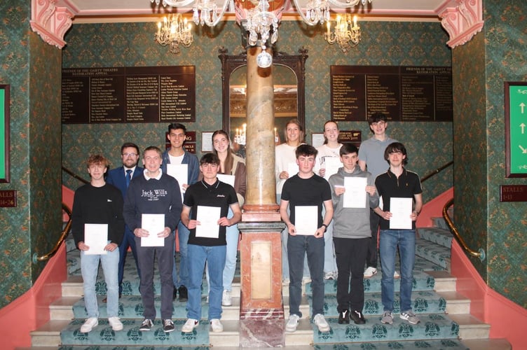 The Duke of Edinburgh Awards presentation at the Gaiety Theatre