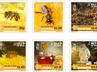 Isle of Man Post Office unveil new set of stamps dedicated to bees