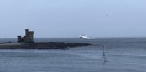 Watch as Manannan arrives into Douglas in choppy conditions