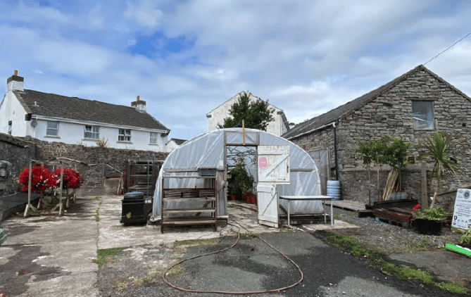 Commissioners' Yard on Milner's Terrace in Castletown