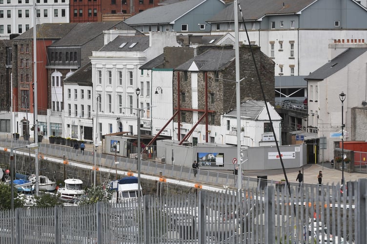 The former site of Newson Trading Co on North Quay, Douglas 