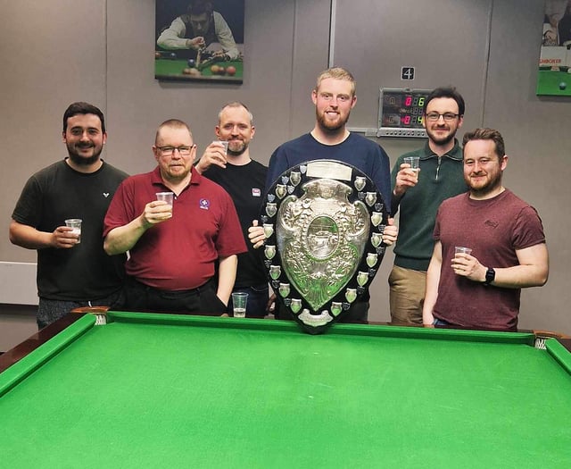 Blinders crowned Mac's Snooker League champions