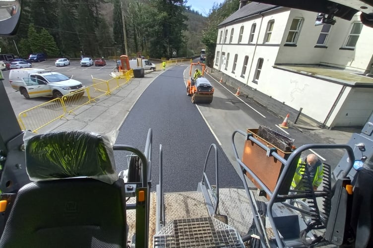 Resurfacing at Glen Helen