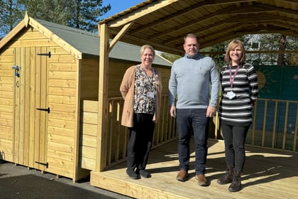 Douglas firm helps fund new facilities at primary school