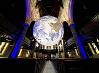 Giant Earth artwork at St Thomas' Church opens to public 