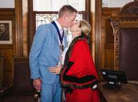 Sealed with a kiss! Natalie officially re-elected as Mayor of Douglas