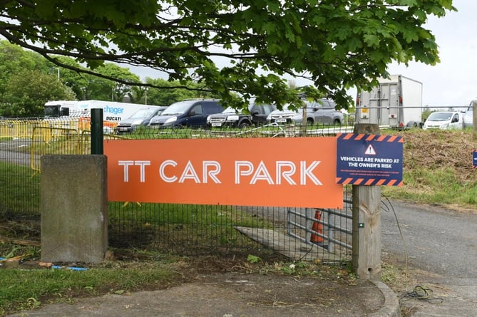 The car park is located next to the main police headquarters on the former site of Vagabonds rugby pitch on Glencrutchery Road