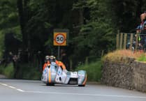 Isle of Man TT 2024: Sidecar duo airlifted to hospital after Bishopscourt crash