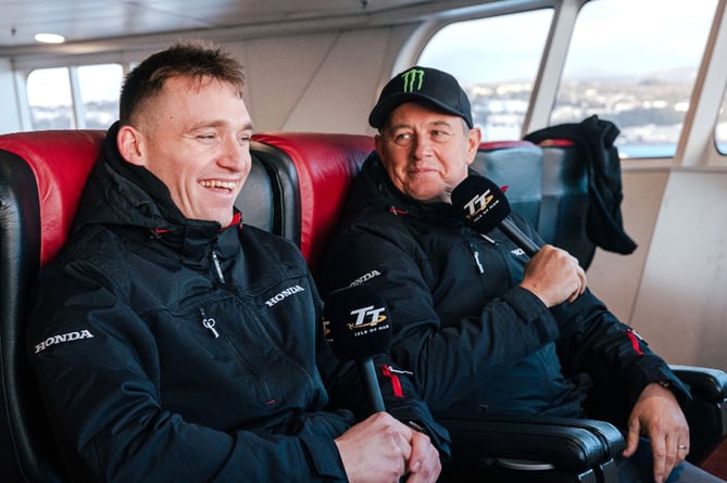 Nathan Harrison and John McGuinness, Honda UK Racing team-mates