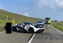 Mountain Road shuts early for Isle of Man TT 2024 after car wrecked in crash