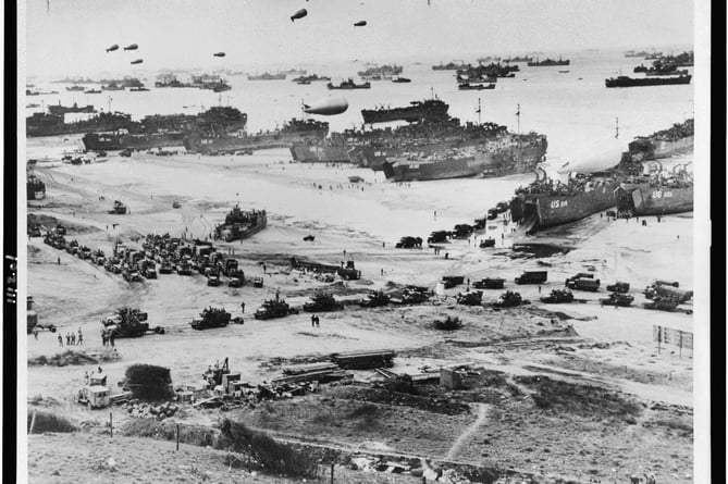 The D-Day landings