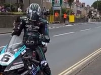 Dunlop vents frustration in clip during forced stop at Isle of Man TT